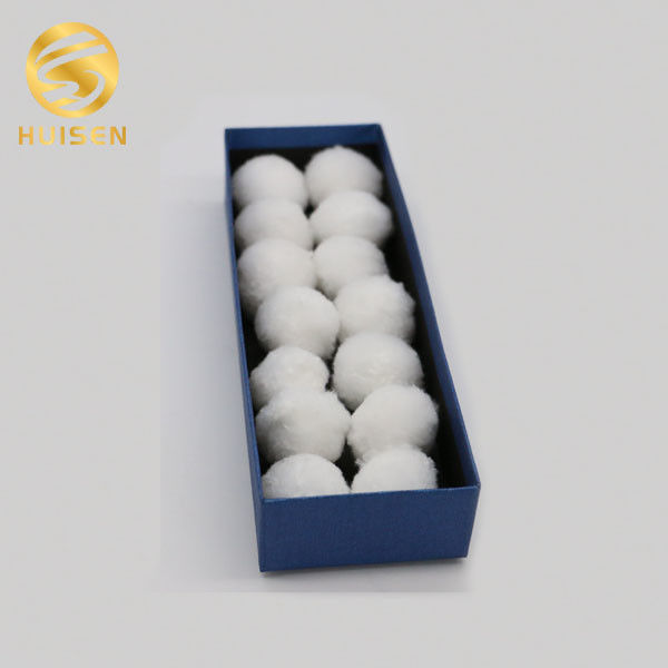30mm Swimming Pool Filter Material Special For Water Plant / Fiber Polyester Balls