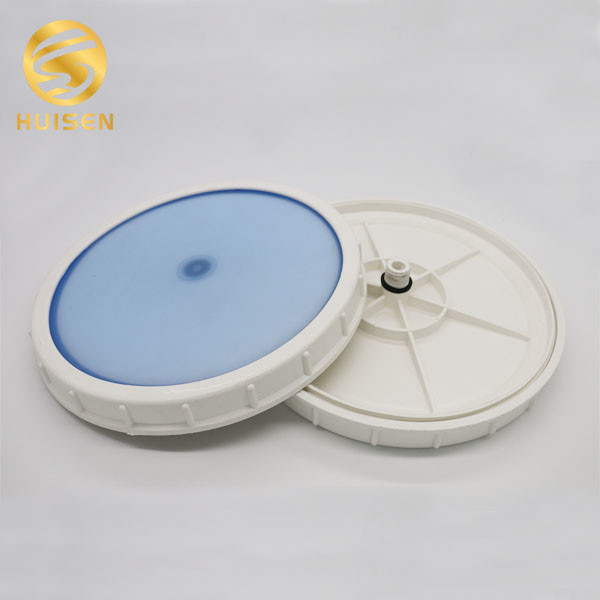 13 Inch Silicone Membrane Pond Aerator Diffuser With Reinforced PP Support Part