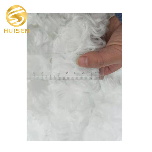 Bio Type Cord Filler Polyester Filter Media For Forming Microbe