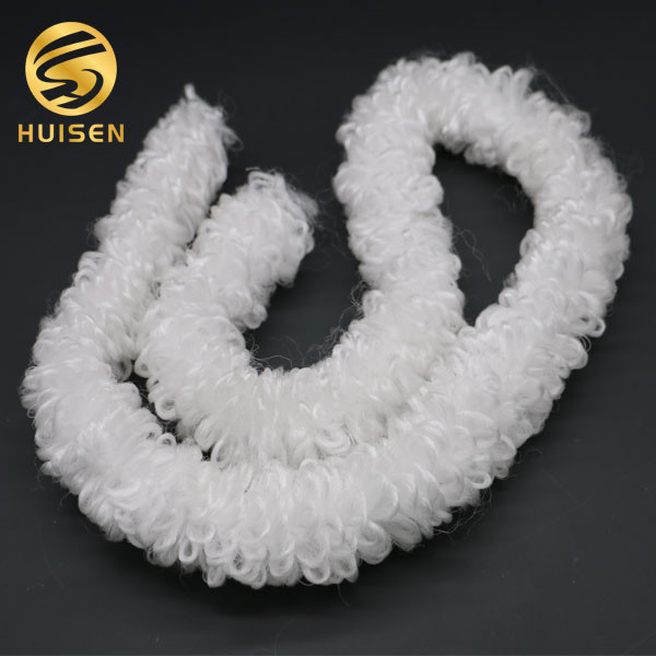 60mm Polyster PP Cord Bio Filter Media For Water Treatment Length Customized